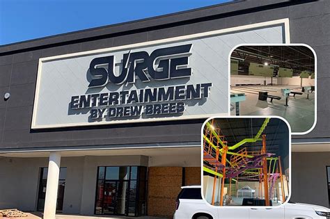 surge in bossier city|Surge Entertainment By Drew Brees .